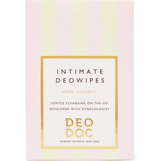 Dermatologically Tested Intimate Wipes DeoDoc DeoWipes Intimate Fresh Coconut 10-pack