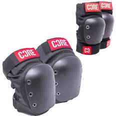 Knäskydd Core Pro Street Knee- & Albuebeskyttere Black, Black S