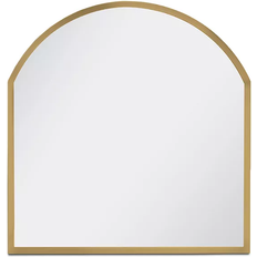 Regina Andrew Knox Natural Brass Wall Mirror 91.4x96.5cm