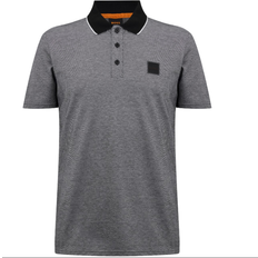 Hugo boss mens HUGO BOSS Men's Peoxford Short Sleeve Polo Shirt - Black