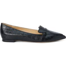Brielle Loafer In Black Croco