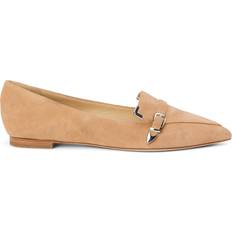 Brielle Suede Loafer In Sand Suede