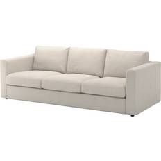 IKEA Vimle Gunnared Beige Soffa 241cm 3-sits