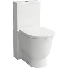 Toilets Laufen The New Classic Stand-WC Kombination, Tiefspüler, spülrandlos, H824858