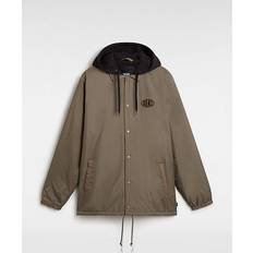 Vans Men Outerwear Vans Riley Coaches JacketBungee Cord VN000HMH9JC Bungee Cord Medium