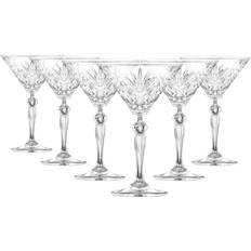 Lavastoviglie Sicuro Bicchieri da cocktail RCR Melodia Martini Bicchiere da cocktail 21cl 6pcs