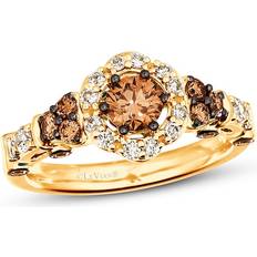 Le Vian Chocolate Diamond Ring ct tw 14K Honey Gold 7.0