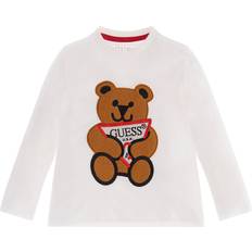 Baby Tops Guess T-Shirt, Langarm, Baby, Jungen Blanc