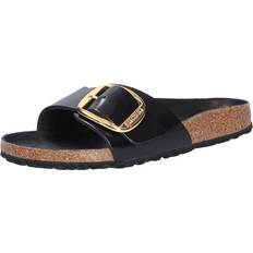 Birkenstock Madrid Big Buckle Pantolette - Schwarz