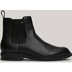 Tommy Hilfiger Chelsea Boots Tommy Hilfiger Leather Cleat Mid Chelsea Boots BLACK