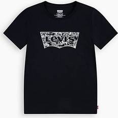 Blommiga Överdelar Barnkläder Levi's Floral Batwing T-shirt - Black
