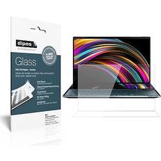 Dipos 2x screen protector for asus zenbook pro duo flexible glass 9h