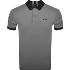 HUGO BOSS Paddy 8 Polo Shirt - Grey