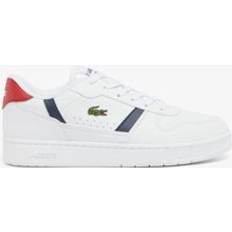 Lacoste Junior's T-Clip Set Trainers Junior White Red Navy