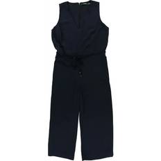 Polo Ralph Lauren Women Jumpsuits & Overalls Polo Ralph Lauren Sold by: Deep Discount Clothing, Women Wide-Leg Crepe Jumpsuit 16 Navy