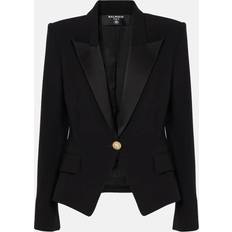 Rayon Jacketts Balmain Blazer - Black