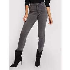 Gråtvättade Skinny Jeans - Grå/a