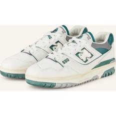 New Balance 550 - White/Green/Grey Leather