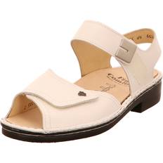 47 ½ Sandaletten Finn Comfort Klassische Sandalen weiss Luxor