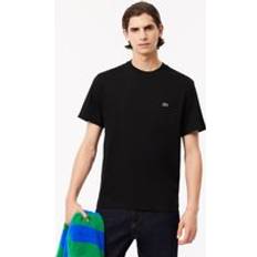 Lacoste Svarta T-shirts Lacoste T-shirt Med Logga - Svart