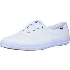 Keds Womens Champion Sneaker,White Canvas,8