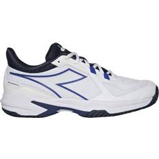 Diadora Shoes Diadora Trofeo All Ground Mens Pickleball Shoes, White/Surf/Blue