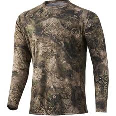 Hunting Nomad Men's Standard Pursuit Long Sleeve Hunting Shirt W/Sun Protection, Mossy Oak Migrate Camo