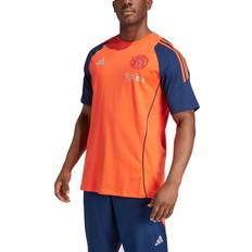 adidas Manchester United Tiro 24 T-Shirt 2024 2025 Adults Skarlrød
