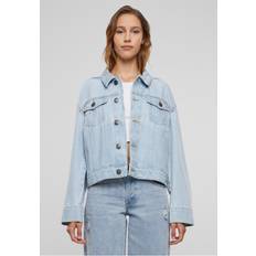 Jeansjackor Urban Classics UC Ladies UC Oversized Denim Jacket - Blue