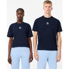 Lacoste Dam T-shirts Lacoste Tee-Shirt - Navy Blue