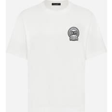 Dolce & Gabbana Men Clothing Dolce & Gabbana Cotton T-shirt with logo embroidery