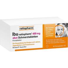 IBU- 400mg Akut Schmerztabletten 50 Stk. Tablette