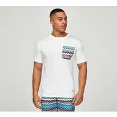 Belier Zag Print Pocket T-Shirt