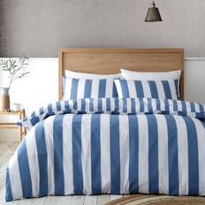 Catherine Lansfield Cove Duvet Cover Blue