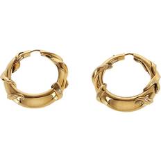 Alexander McQueen Metallörhängen för Kvinnor - Gul