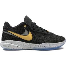 Gold Basketball Shoes Nike LeBron 20 EP - Black Men's