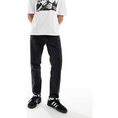 Fodrad Jeans Pull&Bear Standardjeans - Svart