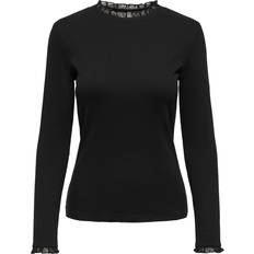Dame - Jersey Skjorter Only Langærmet Top