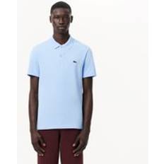 Poloshirts Lacoste Normal geschnittenes Polohemd aus Baumwollmischgewebe. Pastellblau Blau