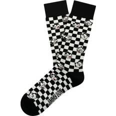 Jimmy Lion Socken Jimmy Lion Felix Check Noir