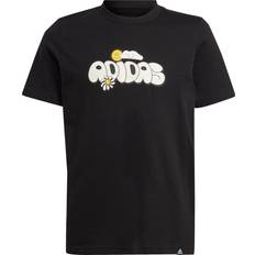 Nero Magliette Adidas Fun Graphic T-Shirt - Nero