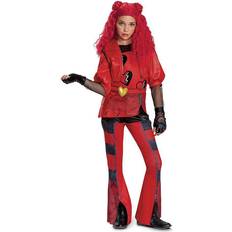 Costumes Disney Kids' Descendants Deluxe Halloween Costume Red