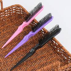 Purple Hair Brushes Shein PCHair Brush Edge Control Brush Tearing Comb