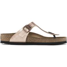 Zehenriemen Sandalen Birkenstock Gizeh Birko-Flor - Copper