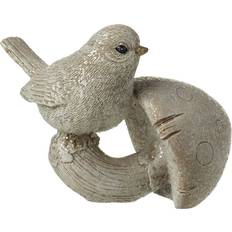 August Grove Bird on Mushroom Decoration 9.0