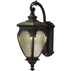 Special Lite Fleur de F-2771-BLK Medium Top Mount Exterior Wall Light