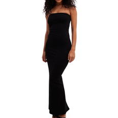 NA-KD Tube Maxi Dress - Black