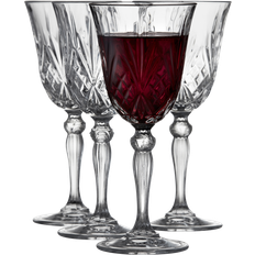 Lyngby Glas Melodia Red Wine Glass 27cl 4pcs