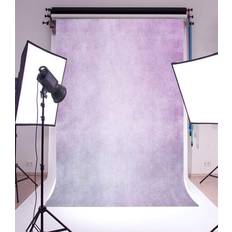 Laeacco 5X7FT Vinyl Thin Backdrop Photography Background Solid Color Light Purple Dreamlike Scene Backdrops for Photo Studio Props 1.5x2.2M