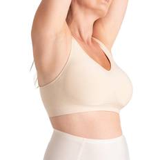 Shapermint Bras Shapermint Bras for Women Wirefree, Adjustable Seamless Bras for Women No Underwire, Bralettes for Women with Support, Women Bras Beige